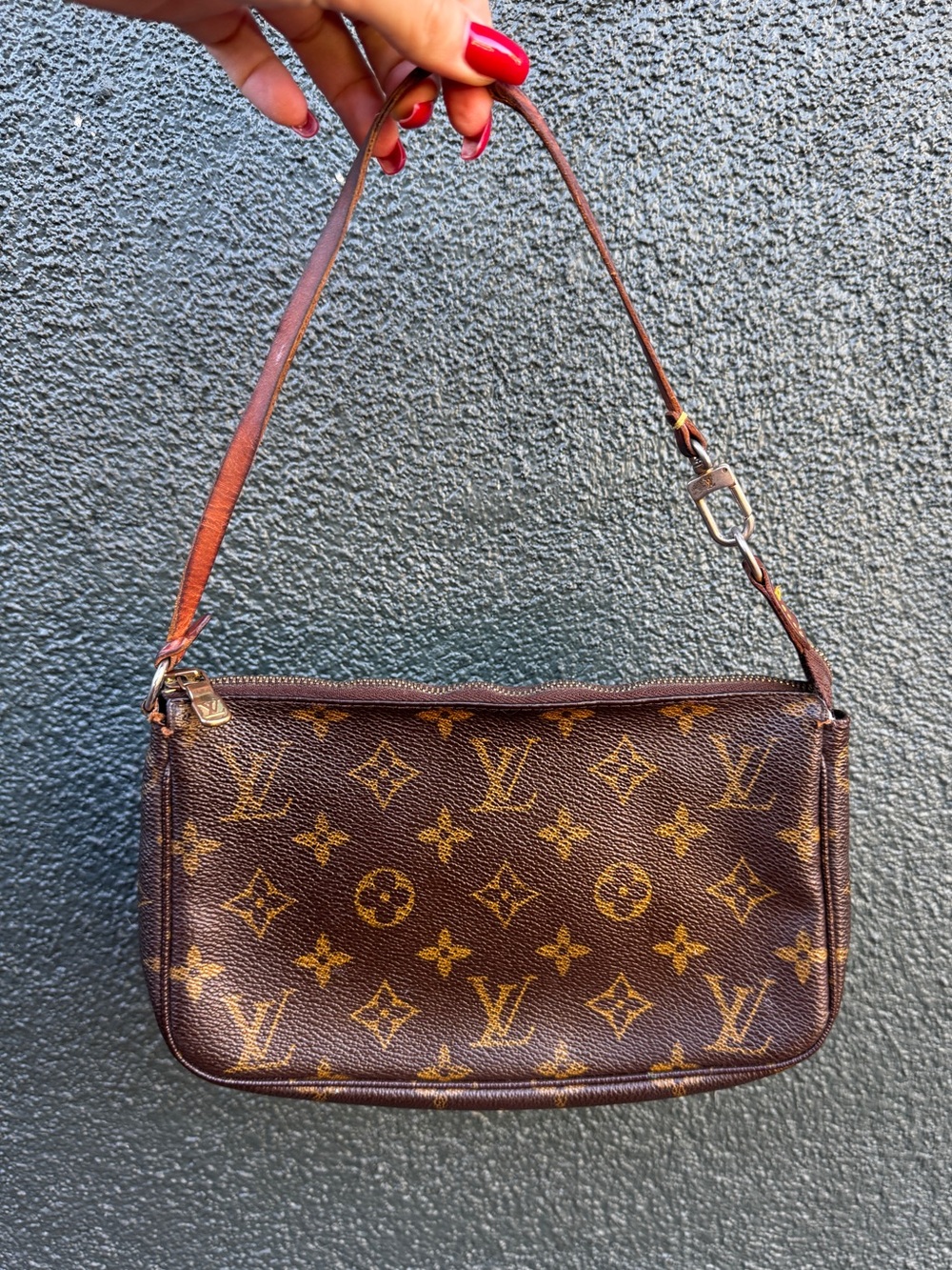Louis Vuitton Monogramed Canvas pochette